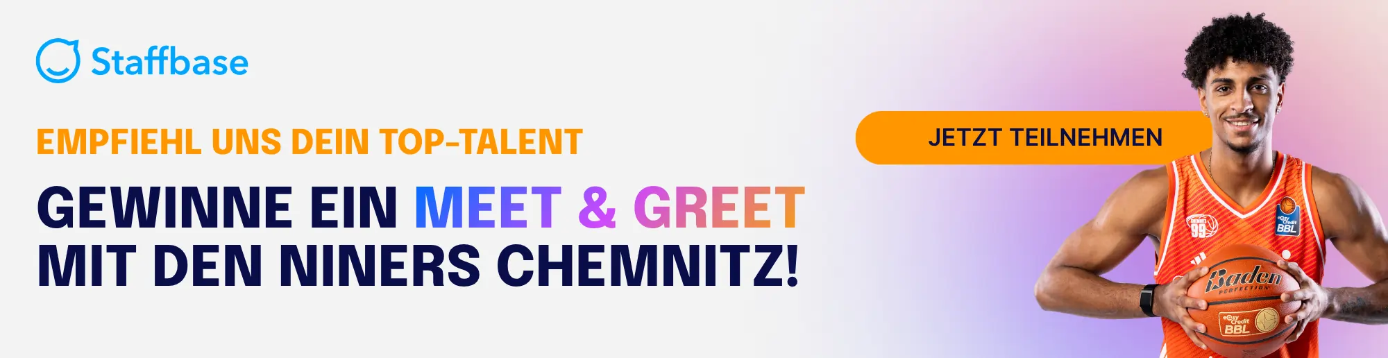 Dein Freiwurf zum neuen Job. Jetzt Bewerben.